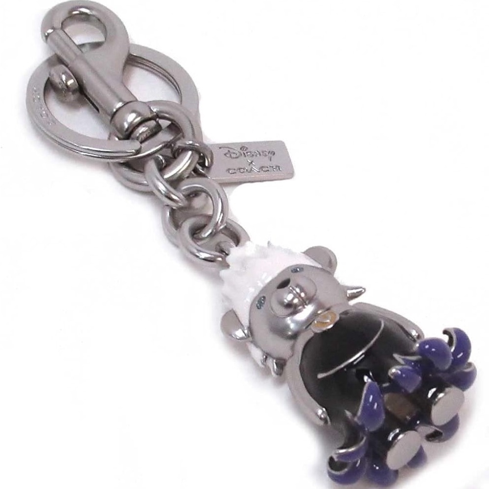 COACH X DISNEY Ursula keychain. New